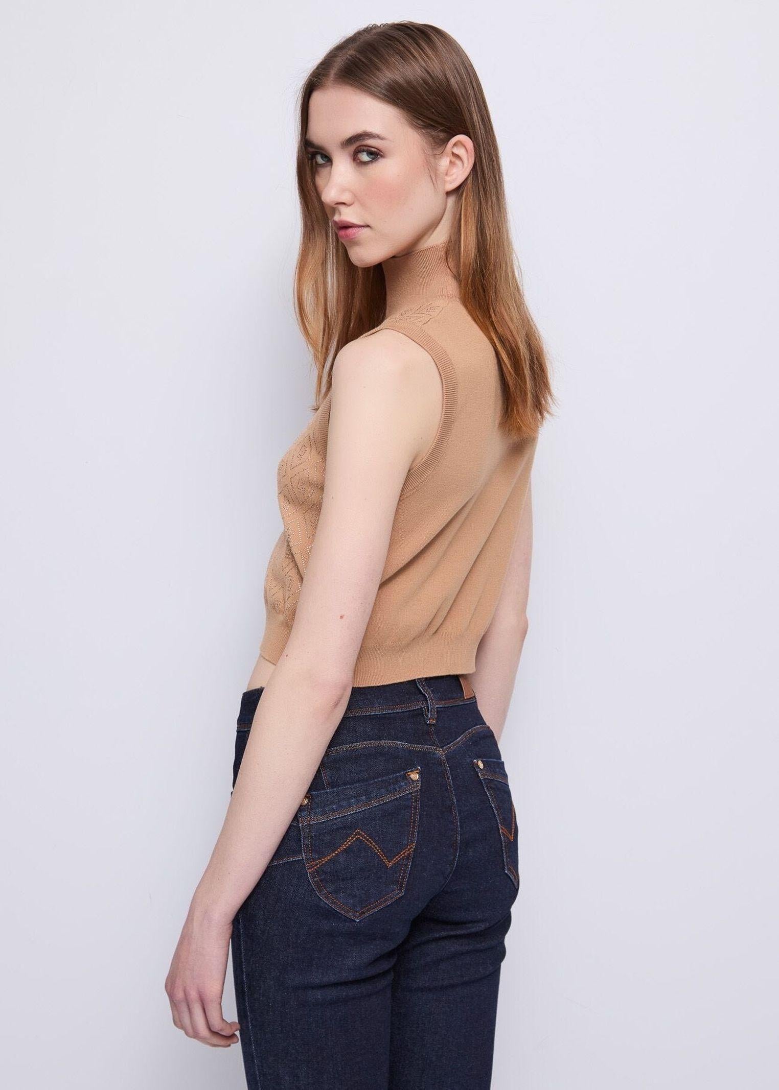 Top con logo - Gaudi 521BD53004 2369 GAUDI' 