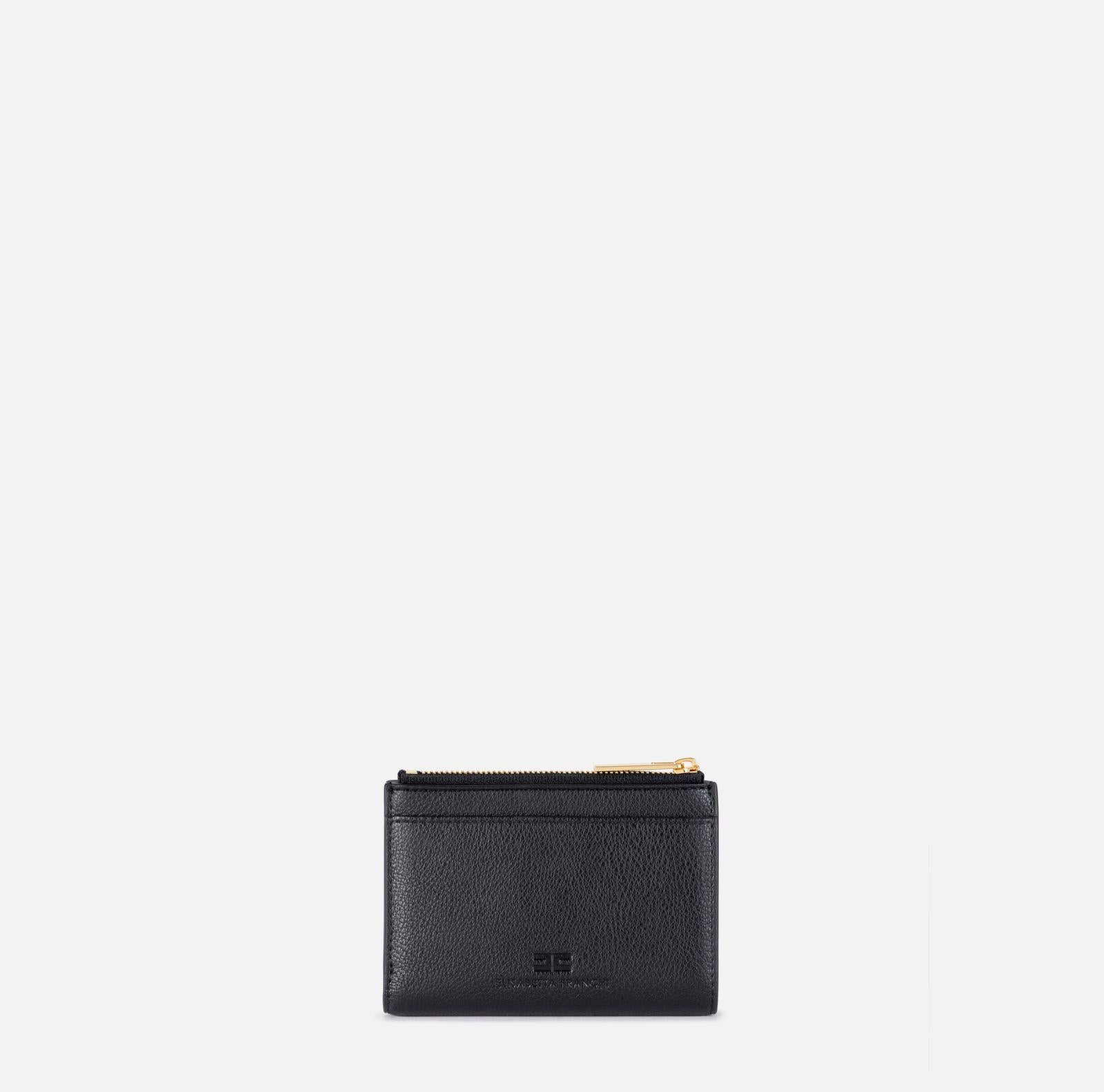 Portafoglio con placca logo - Elisabetta Franchi PF61A56E2 110 ELISABETTA FRANCHI 