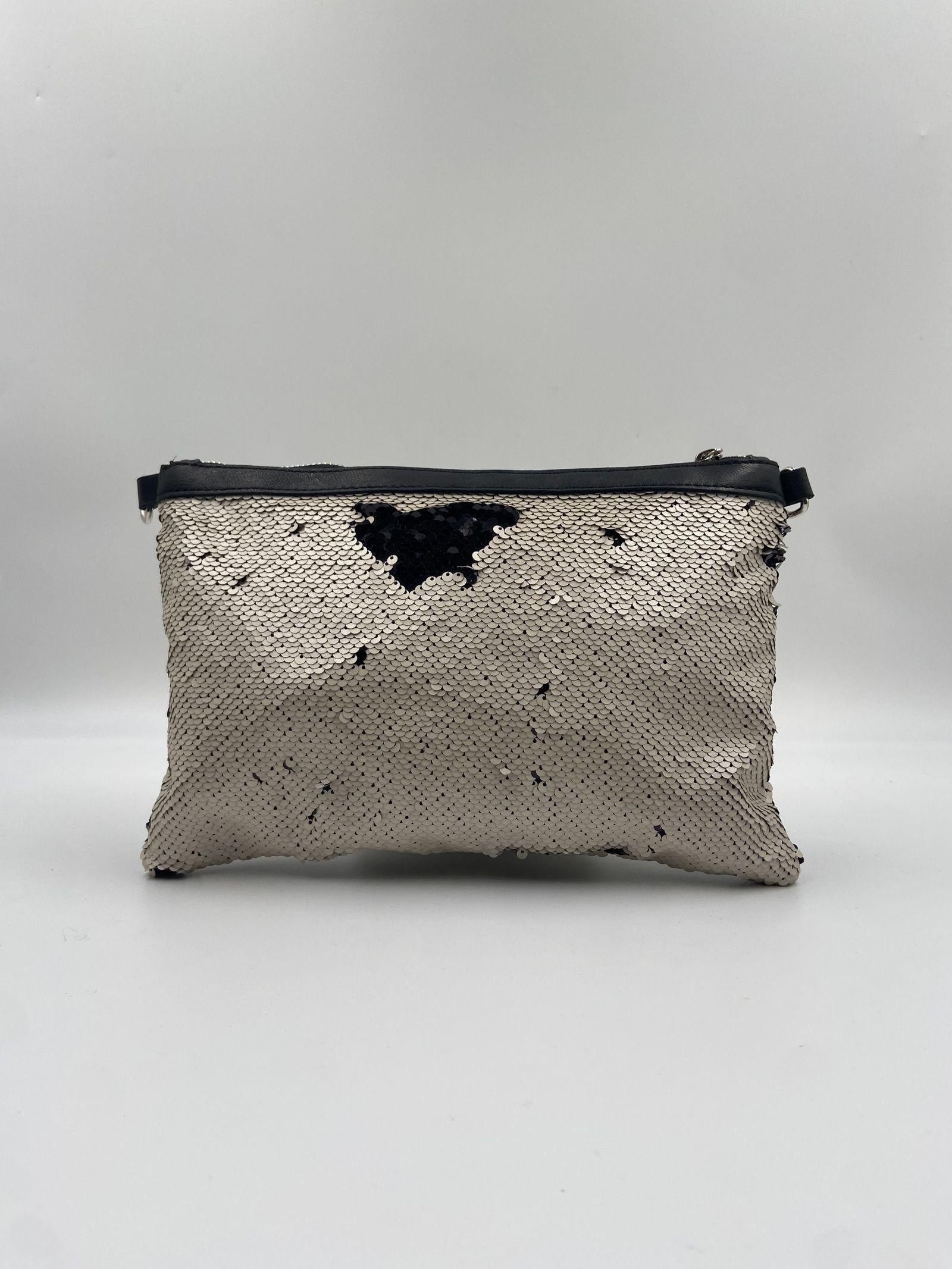 Borsa pochette - Ofelia 16081 BIANCONERO OFELIA 