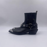 Stivale texano con punta metallica SD0195P056 Z99 PINKO 