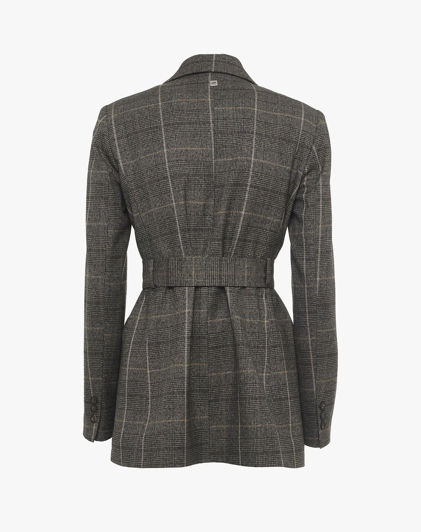 Giacca check G138PQ MG603 MANILA GRACE 