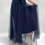 Gonna lunga in tulle