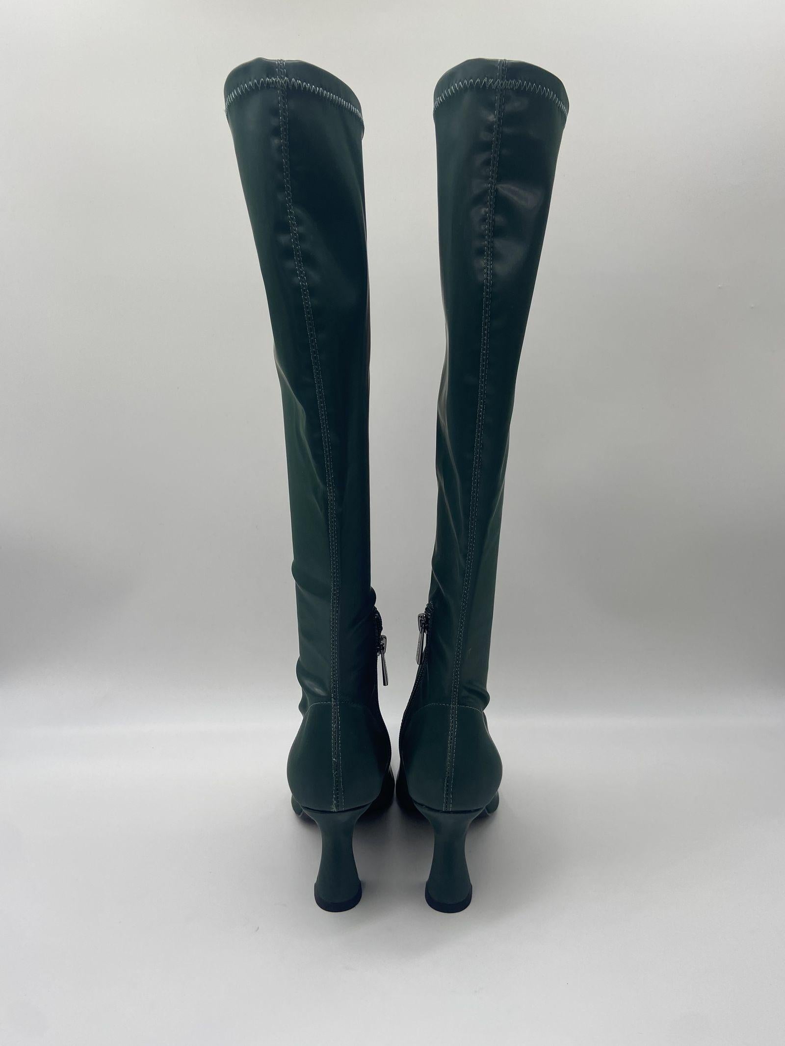 Stivale alto elasticizzato - Steve Madden SMSSAVVY VERDE STEVE MADDEN 