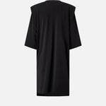 Abito con cintura dorata 106484A32D Z99 PINKO 