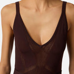 Body in maglia traforata - Elisabetta Franchi BK80W61E2 644 ELISABETTA FRANCHI 