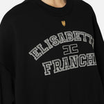 Felpa cropped MD00346E2 110 ELISABETTA FRANCHI 
