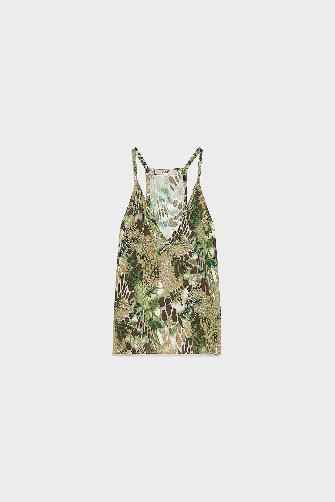 Top stampa reptile - Carla G VAEM31D6 36 CARLA G. 
