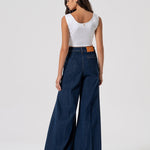 Jeans flare a palazzo - Fracomina FS26SV3017D40193 365 FRACOMINA 