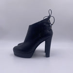 Tronchetto pitonato - Ofelia H1284PITONE NERO OFELIA 