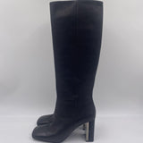 Stivale alto con tacco metallico 1W3606D NERO VIC MATIE' 