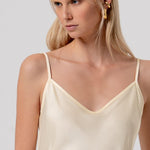 Top in raso FR26ST2033W41301 B59 FRACOMINA 