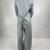 Pantalone con motivo a righe - Eleh SS260118 CELESTE ELEH 