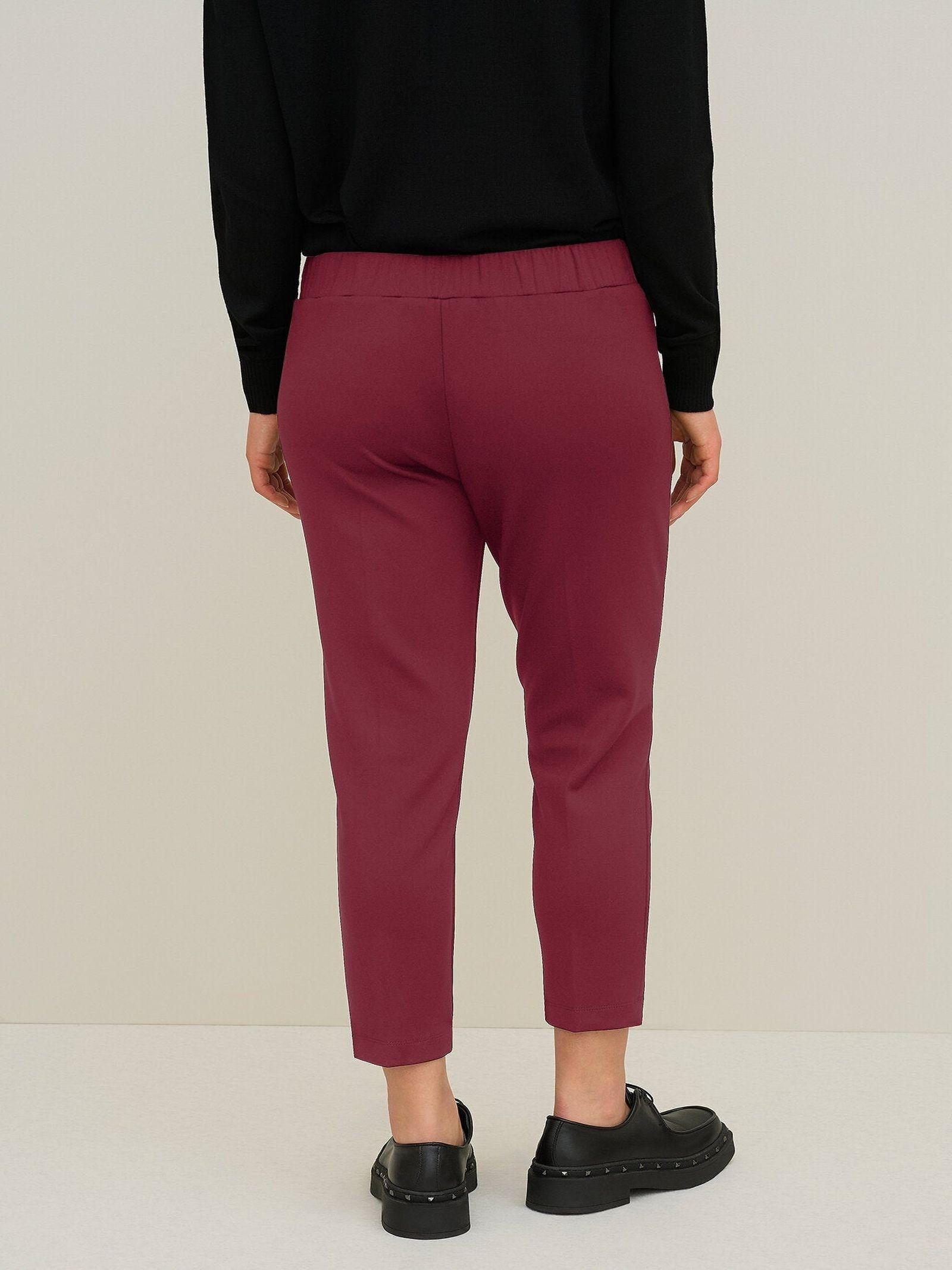Pantalone slim fit in jersey tecnico PILI22 D1 28 CARLA G. 