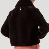 Giacca over con zip FQ25WC4002O44501 091 FRACOMINA 