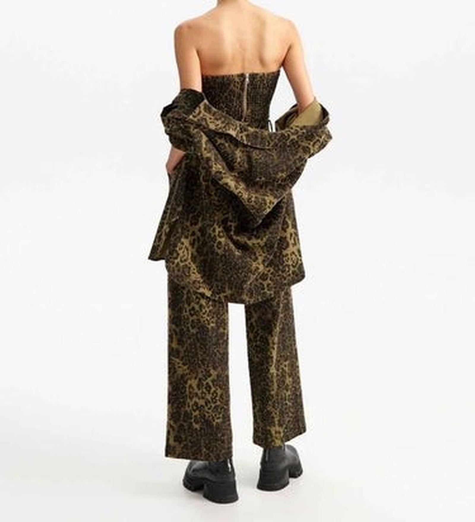 Top maculato EFW250123 VERDEKAKI ELEH 