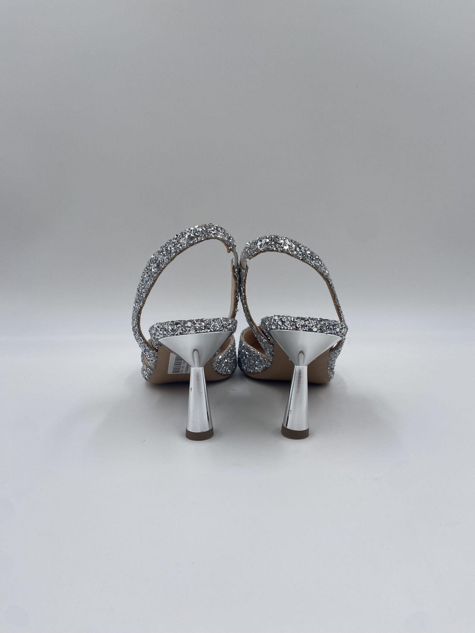 Slingback con mini pietre argento - Chiarini 1176 ARGENTO CHIARINI 
