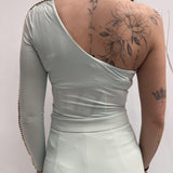Body manica lunga - Elisabetta Franchi BO17092E1 033 ELISABETTA FRANCHI 
