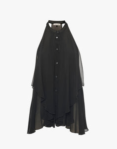 Camicia con rouches