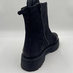 Tronchetto Kuni No Lace Mart Nabuk KUNINOLACMART NERO PATRIZIA BONFANTI 