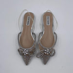 Sandalo Justi Clear in pvc con fiocco SMSJUSTI-CLE BIANCO STEVE MADDEN 