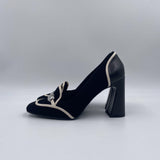Dècolletè bicolore - Ofelia H1331 NERO OFELIA 