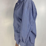 Camicia in popeline a righe - Eleh SS260034 BLU ELEH 