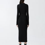 Abito lungo in maglia con bottoni 104033-A239 Z99 PINKO 