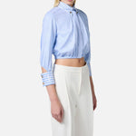 Camicia in popeline - Elisabetta Franchi CA08751E2 019 ELISABETTA FRANCHI 