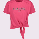 T-shirt con nodo
