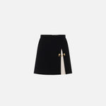 Gonna in crepe bicolore GO07951E2 685 ELISABETTA FRANCHI 