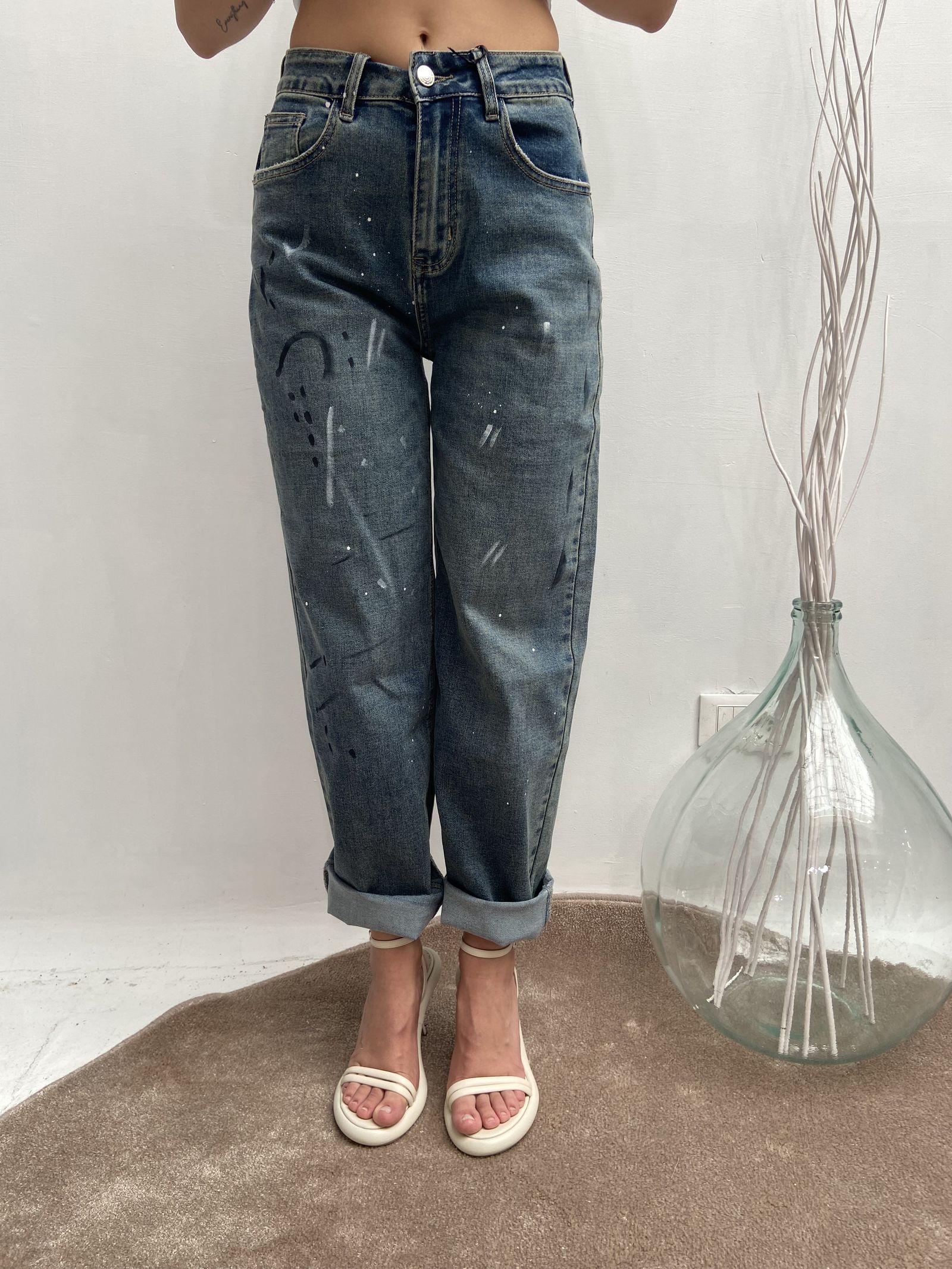 Jeans con dettagli - Ofelia LAF259 DENIM OFELIA 