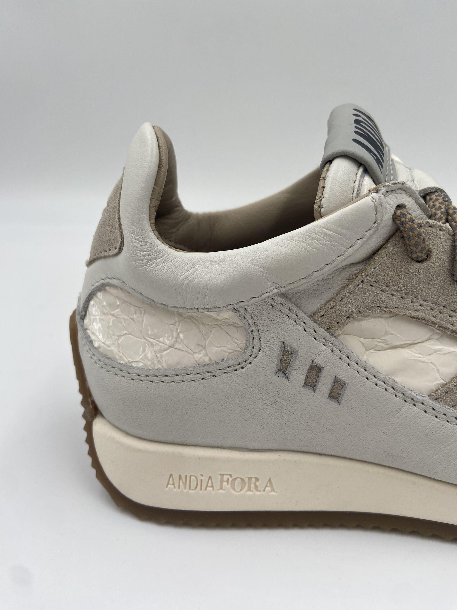 Sneakers Hoty Denver in pelle HOTYDENVER BIANCO ANDIA FORA 