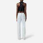 Top in punto pizzo - Elisabetta Franchi TK34T51E2 110 ELISABETTA FRANCHI 