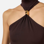 Body con gioiello - Elisabetta Franchi BO01761E2 EV9 ELISABETTA FRANCHI 