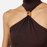 Body con gioiello - Elisabetta Franchi BO01761E2 EV9 ELISABETTA FRANCHI 