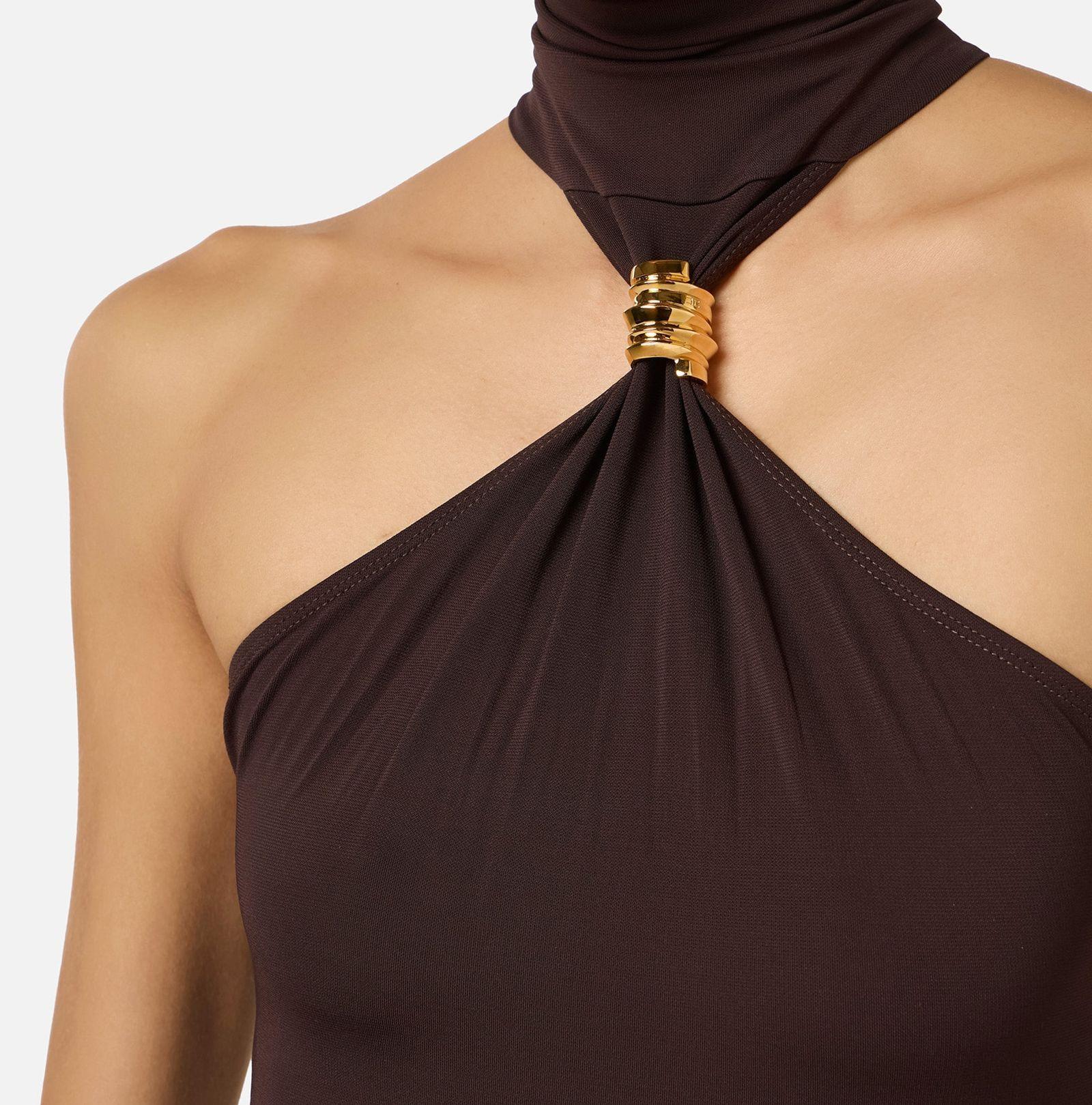 Body con gioiello - Elisabetta Franchi BO01761E2 EV9 ELISABETTA FRANCHI 