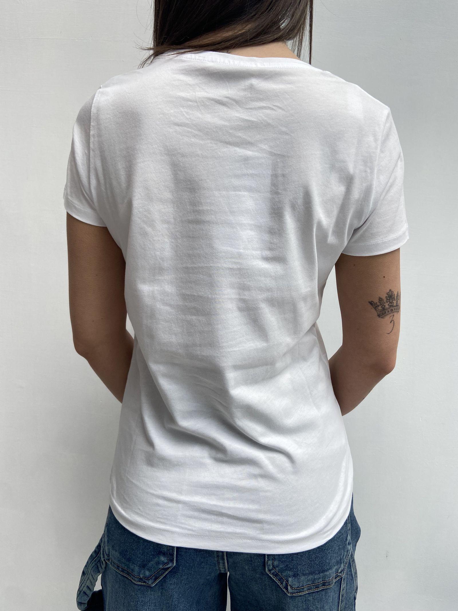 T- shirt girocollo Eiffel - TopTee TP514 BIANCO TOP-TEE 