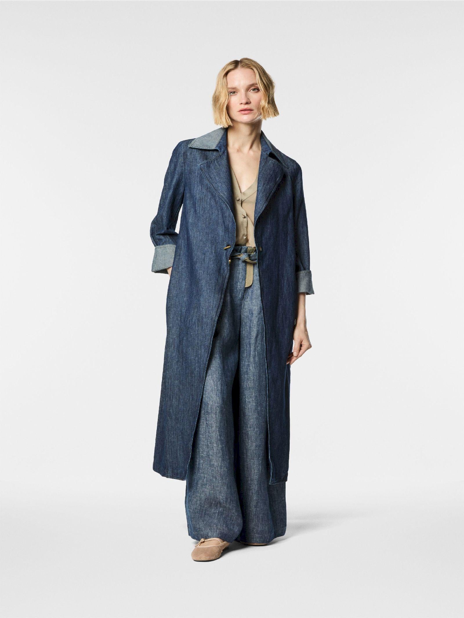 Trench in denim Senim 39BB-SENIM 0800 NENETTE 
