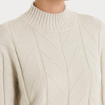 Lupetto con punto spiga DQ66MVFW25 786M RAGNO 