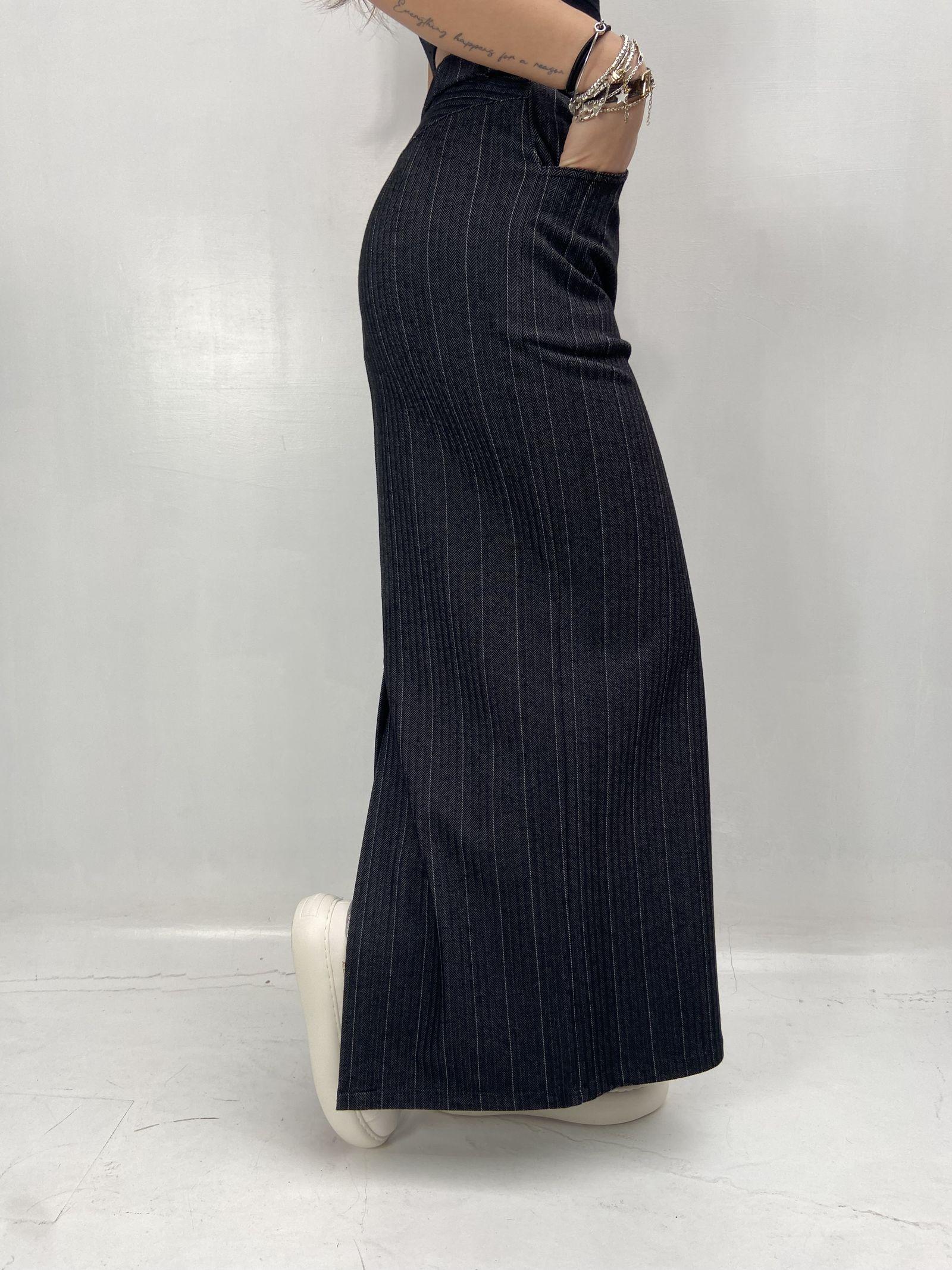 Gonna denim nero SK988 DENIMNERO OFELIA 