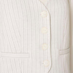 Gilet gessato quattro bottoni DL69GL FW24 318MF RAGNO 