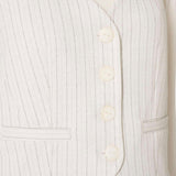 Gilet gessato quattro bottoni DL69GL FW24 318MF RAGNO 
