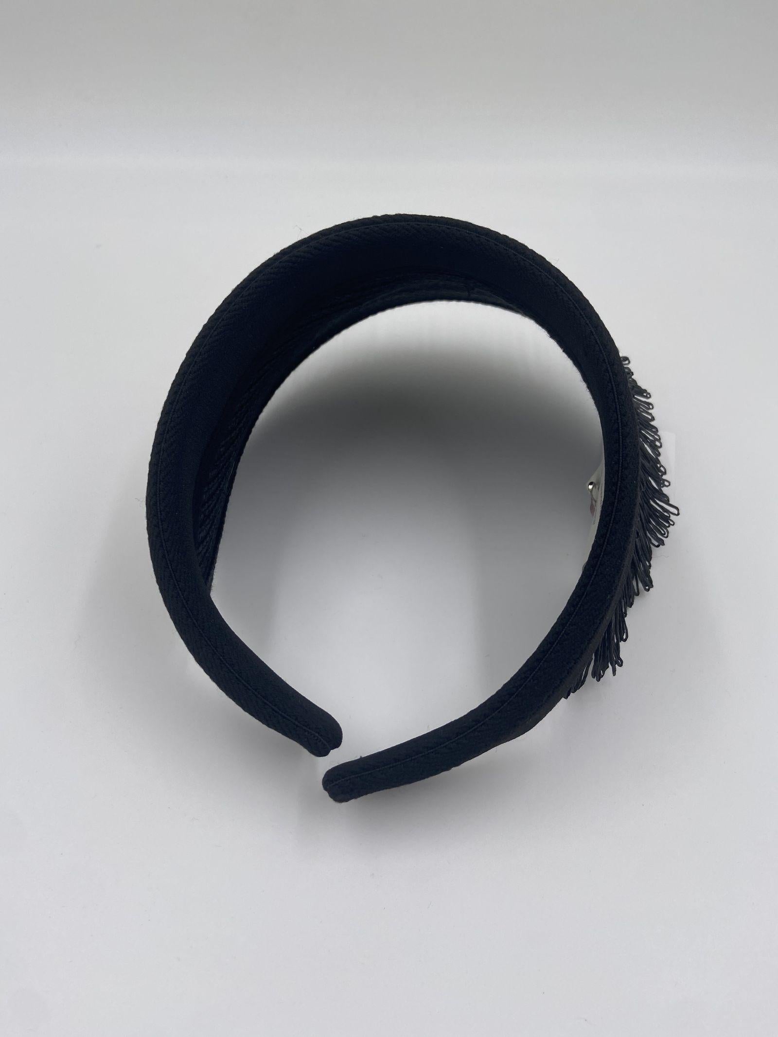 Visiera con frange - Ofelia YM0899 NERO OFELIA 