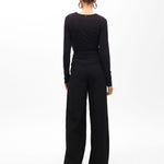 Pantalone con pieghe MF2514006 00N MAITE 