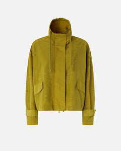 Blouson  tela con borchie