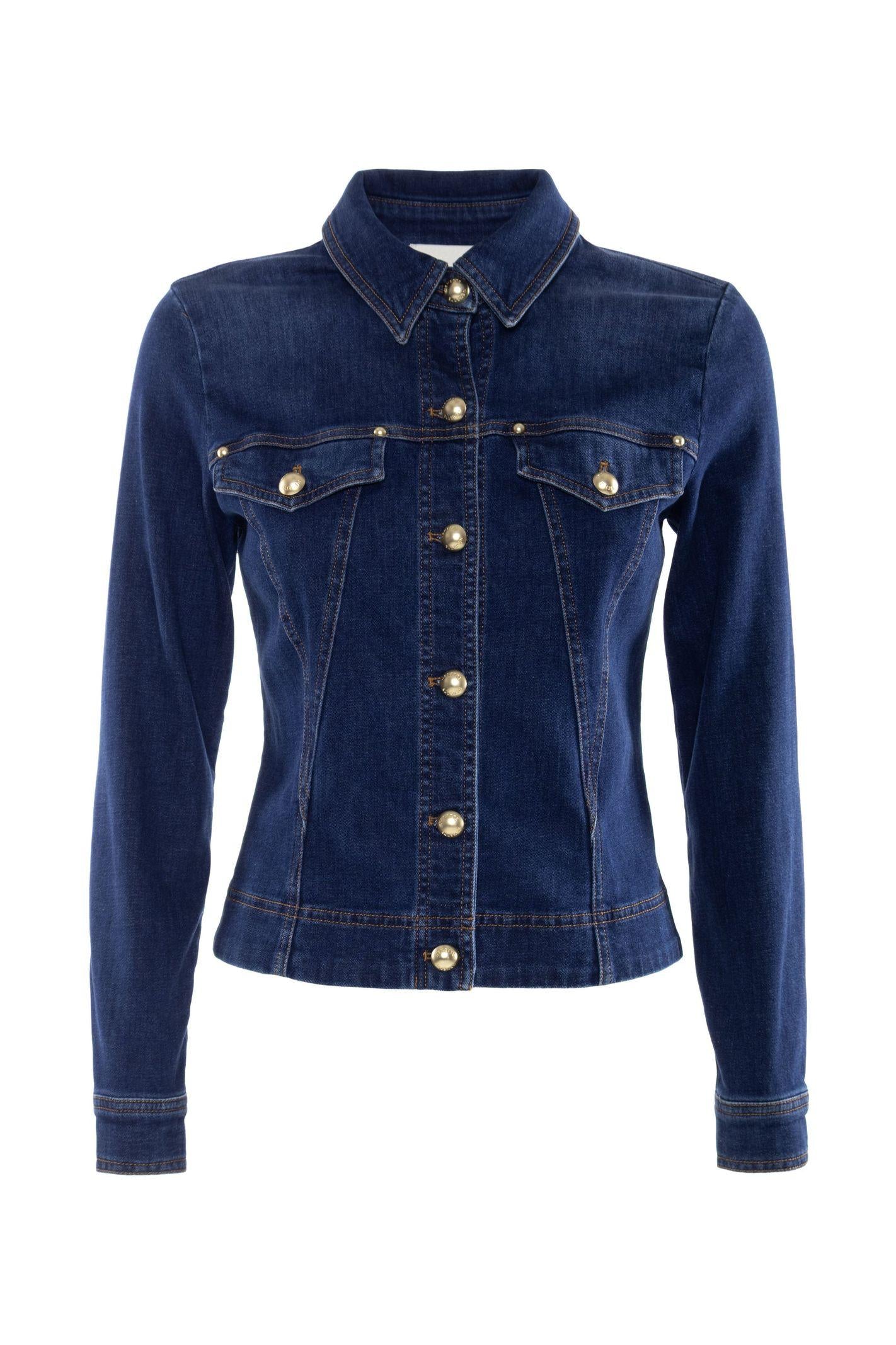 Giubbotto Sally in denim - Nenette 41BBSALLY 0473 NENETTE 