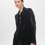 Giacca in velluto con fiore MF2502009 00N MAITE 