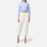 Camicia in popeline - Elisabetta Franchi CA08751E2 019 ELISABETTA FRANCHI 