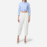 Camicia in popeline - Elisabetta Franchi CA08751E2 019 ELISABETTA FRANCHI 