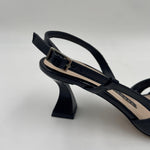 Slingback fibbie nere 600 NERO CHIARINI 